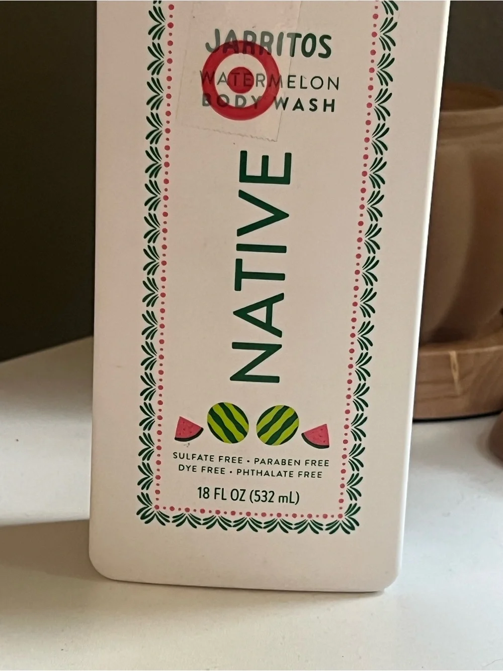 Native Limited Edition Jarritos Watermelon Body Wash Full Size 18 Ounces New!